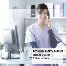 BARRIER-SAFETY ECONOMY/SNEEZE GUARD